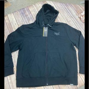MENS EVERLAST BOXING GYM ZIP UP HOODIE